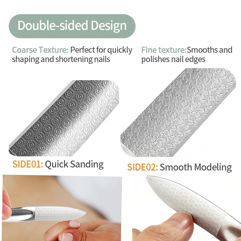 Heavy Duty Stainless Steel Nail File LNF 1235 (6)