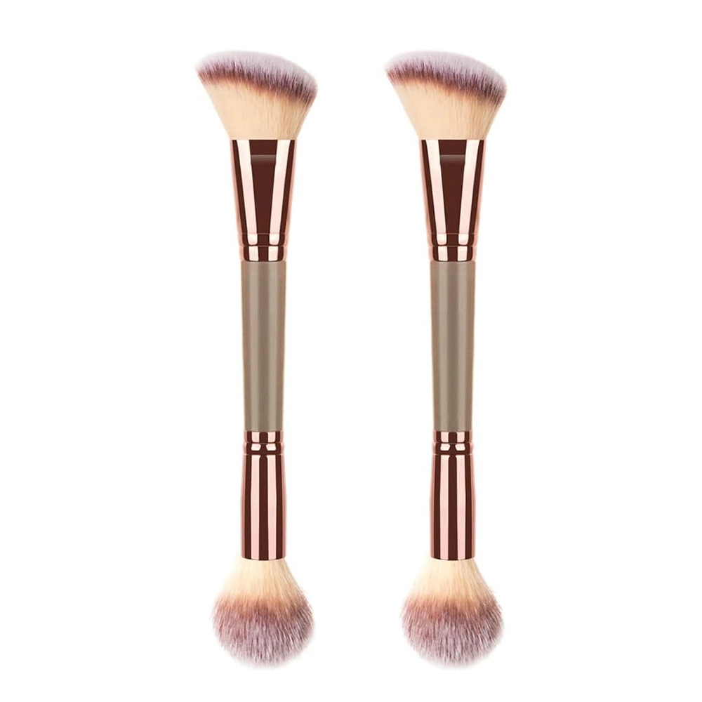 Professional Double Sided Cosmetic Brush for Foundation, Concealer, Eyeshadow & Eyebrow DSB 200