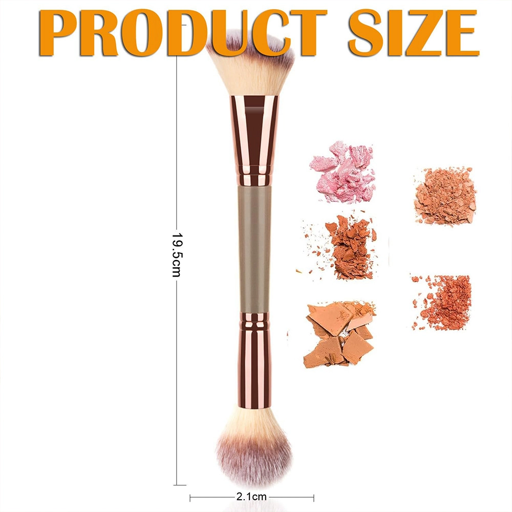 Professional Double Sided Cosmetic Brush for Foundation, Concealer, Eyeshadow & Eyebrow DSB 200