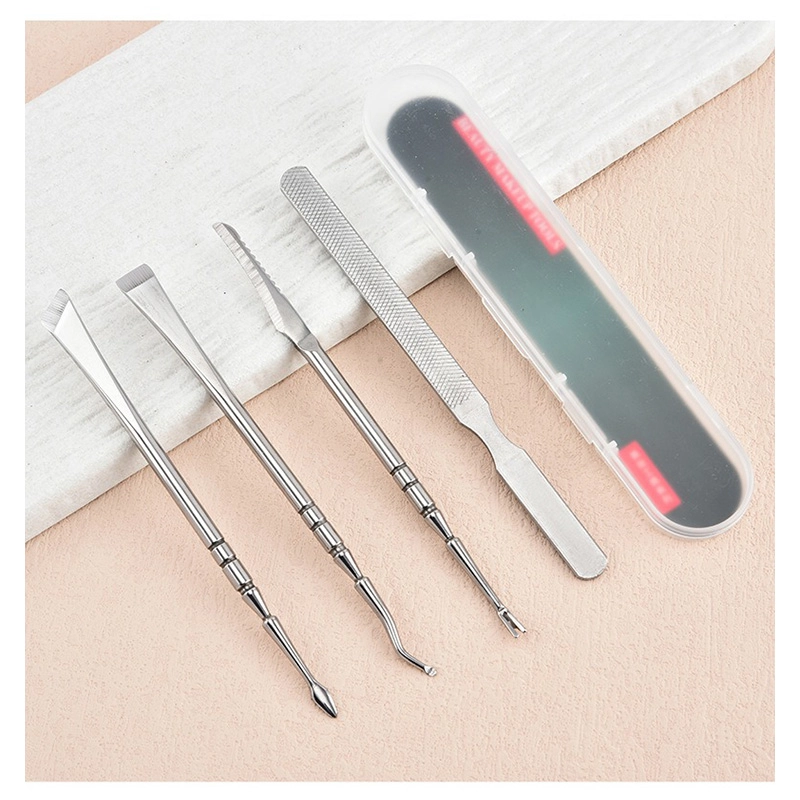 4Pcs Stainless Steel Pedicure Knife Set in Box GFK 5132
