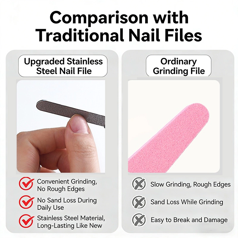Surgical Grade Stainless Steel Nail File MSF-09