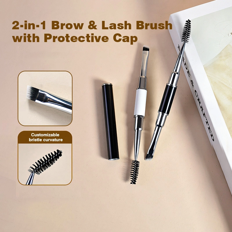 Multi-use 2 in 1 Brow Brush, Dual Head Design for Daily Makeup DBS 218