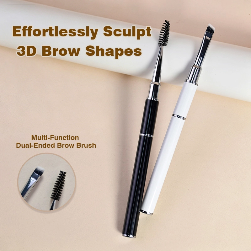 Multi-use 2 in 1 Brow Brush, Dual Head Design for Daily Makeup DBS 218