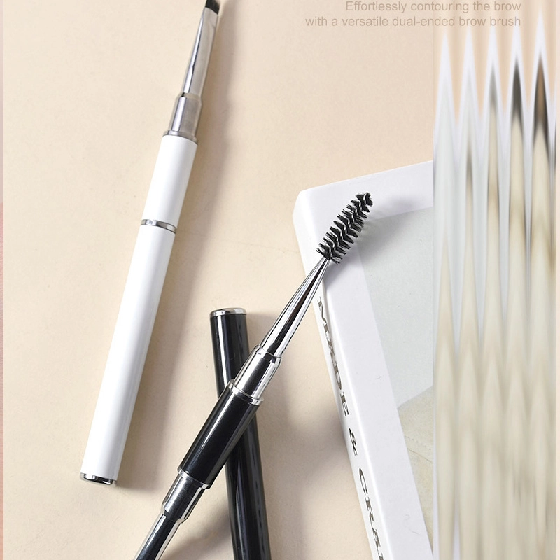 Multi-use 2 in 1 Brow Brush, Dual Head Design for Daily Makeup DBS 218