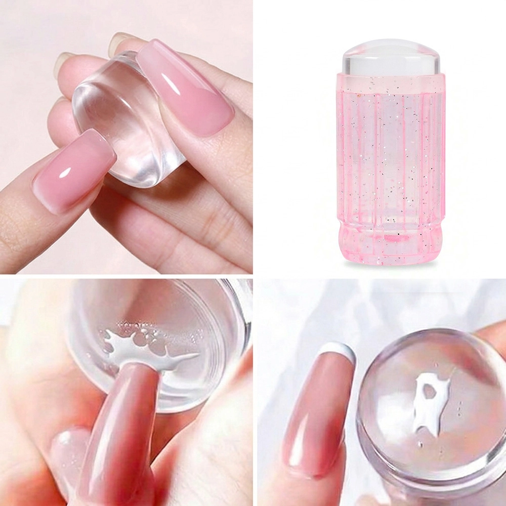 Wholesale Nail Stamping Stamper, Durable Jelly Stamp for Beauty Salon Supply TNS-02