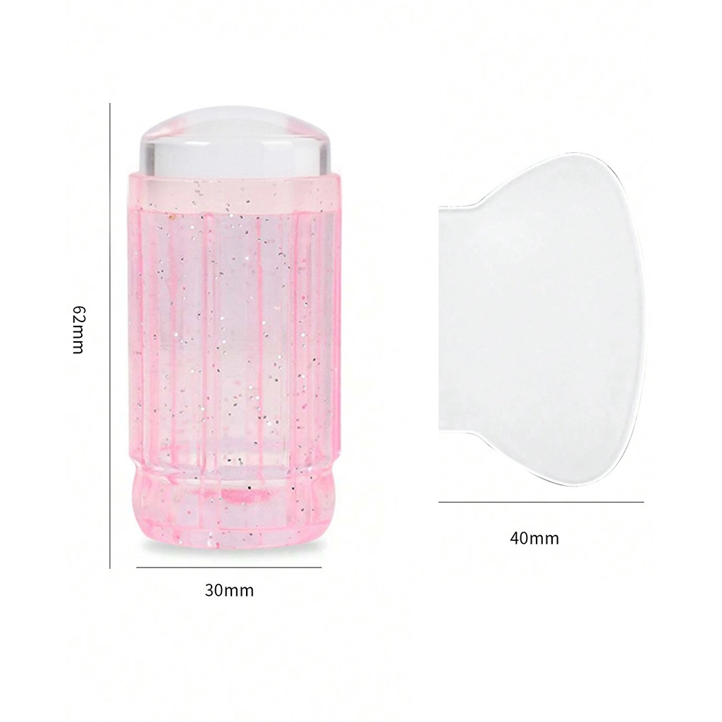 Wholesale Nail Stamping Stamper, Durable Jelly Stamp for Beauty Salon Supply TNS-02